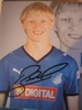 4 Autogramme Lot Overath WM 74 Dietterle,Bernhard  Dietz Norbert Eder FCB xyz # 